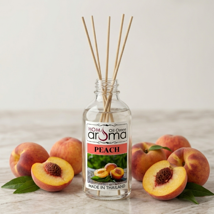 กลิ่นลูกพีช Reed Diffuser